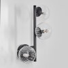 Chehalis globe light, wall light clear, 3-light sources