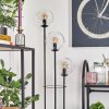 Gastor floor lamp 30 cm Light wood, black, 3-light sources