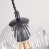 Ripoll hanging light, globe light, pendant light Ecru, black, 5-light sources