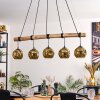 Ripoll hanging light, globe light, pendant light Ecru, black, 5-light sources