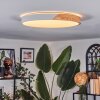 Cadaixo ceiling light LED Ecru, white, 1-light source, Remote control