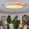 Cadaixo ceiling light LED Ecru, white, 1-light source, Remote control