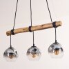 Ripoll hanging light, globe light, pendant light Ecru, black, 3-light sources