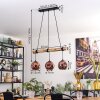 Ripoll hanging light, globe light, pendant light Ecru, black, 3-light sources