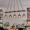 Ripoll hanging light, globe light, pendant light Ecru, black, 5-light sources
