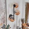 Chehalis globe light, wall light Amber, 3-light sources