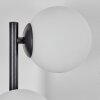 Chehalis globe light, wall light 28 cm white, 3-light sources