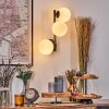 Chehalis globe light, wall light 28 cm white, 3-light sources