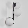 Chehalis globe light, wall light 28 cm white, 3-light sources