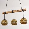 Ripoll hanging light, globe light, pendant light Ecru, black, 3-light sources