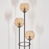 Kyoto floor lamp Light wood, black, 3-light sources