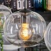 Apedo hanging light, globe light, pendant light clear, 3-light sources