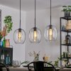 Apedo hanging light, pendant light clear, 3-light sources