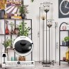 Koyoto floor lamp black, 3-light sources