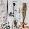 Chehalis globe light, wall light 23 cm clear, 3-light sources