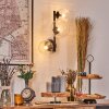 Chehalis globe light, wall light 36.5 cm clear, 3-light sources