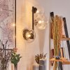 Chehalis globe light, wall light 33 cm clear, 3-light sources