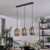 Apedo hanging light, pendant light Smoke-coloured, 3-light sources