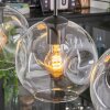 Ripoll hanging light, globe light, pendant light clear, 3-light sources