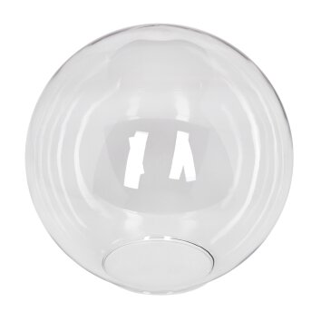Glass lamp shade  Gastor replacement glass, spare part 25 cm clear