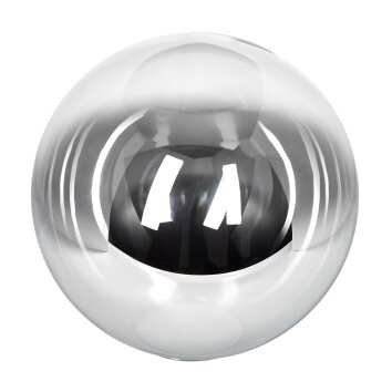 Gastor replacement glass, spare part 30 cm clear, Smoke-coloured