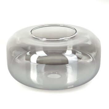 Boza replacement glass, spare part clear, Smoke-coloured