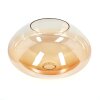 Lamp shade made of glass  Mertola replacement glass, spare part Amber, clear