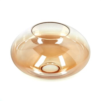 Glass lampshade  Mertola replacement glass, spare part Amber, clear