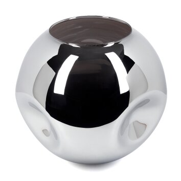 Ripoll replacement glass, spare part chrome, Smoke-coloured