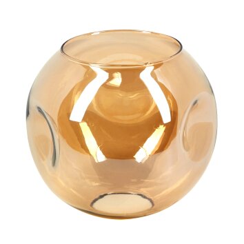 Glass lampshade  Ripoll replacement glass, spare part Amber