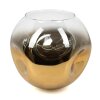 Lamp shade made of glass  Ripoll replacement glass, spare part gold, clear
