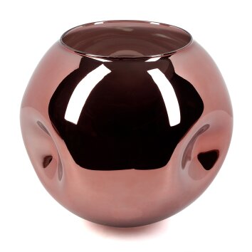 Lamp shade made of glass  Ripoll replacement glass, spare part coppery