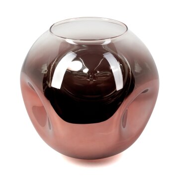 Glass lamp shade  Ripoll replacement glass, spare part clear, coppery