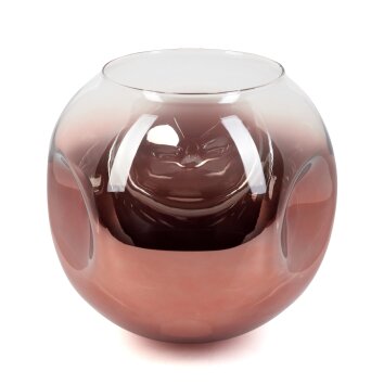 Lamp shade made of glass  Ripoll replacement glass, spare part clear, coppery