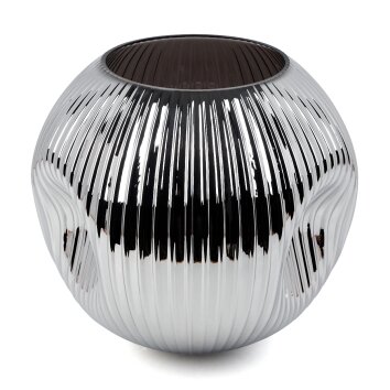 Ripoll replacement glass, spare part chrome, Smoke-coloured