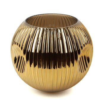 Lamp shade made of glass  Ripoll replacement glass, spare part gold