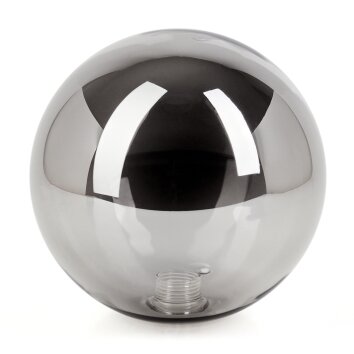 Glass lamp shade  Bernado replacement glass, spare part Smoke-coloured