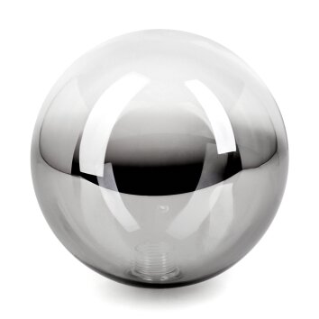 Glass lampshade  Bernado replacement glass, spare part clear, Smoke-coloured