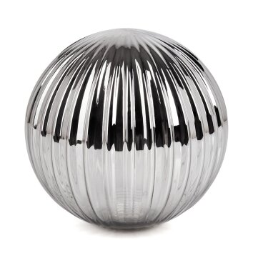 Glass lamp shade  Bernado replacement glass, spare part Smoke-coloured