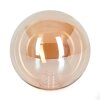 Glass lampshade  Remaisnil replacement glass, spare part Amber