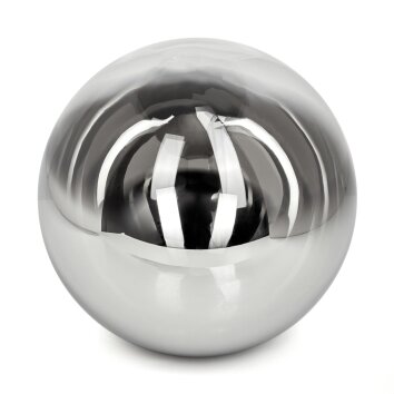 Glass lampshade  Remaisnil replacement glass, spare part chrome, Smoke-coloured