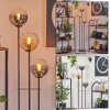 Gastor floor lamp 30 cm black, 3-light sources