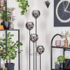 Koyoto floor lamp 30 cm Dark wood, black, 4-light sources