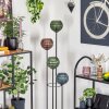 Koyoto floor lamp Dark wood, black, 4-light sources