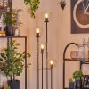 Gastor floor lamp 30 cm Dark wood, black, 4-light sources