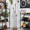 Gastor floor lamp 30 cm Dark wood, black, 4-light sources