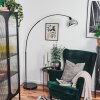 Baloca floor lamp, Arch lamps black, 1-light source