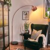 Baloca floor lamp, Arch lamps copper, black, 1-light source