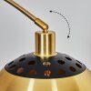 Baloca floor lamp, Arch lamps gold, black, 1-light source
