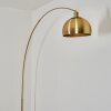 Baloca floor lamp, Arch lamps gold, black, 1-light source